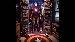 İron man room ai ironman room marvel shorts like subscribe [upl. by Hadnama]