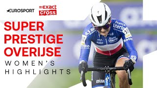 THRILLING VICTORY 👏  Womens Superprestige Overijse Race Highlights  202425 Cyclocross Season [upl. by Ynohtnanhoj]