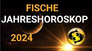 ⭐ FISCHE ⭐ JAHRESHOROSKOP 2024 VON KI [upl. by Anirec]