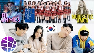 Koreans From Seoul React to OPM 6 Morisette Amon MNL48 Al James  ELs Planet [upl. by Gibb198]