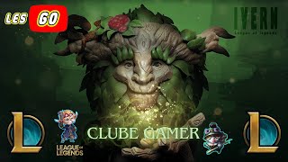 LIVE CLUBE GAMER EP 10 OPAIDOABNERS IVERN Rumo aos 1500 INSCRITOS no LEAGUE OF LEGENDS lesgoivern [upl. by Aztiram]