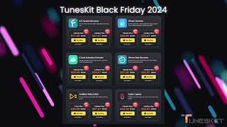 TunesKit Black Friday Exclusive – Up to 40 OFF [upl. by Ilrebmik908]