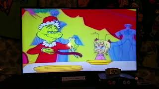 Opening amp Closing To How The Grinch Stole Christmas Animated 1988 VHS 1990 Reprint [upl. by Yellac]