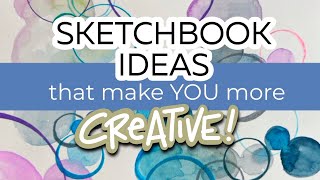 7 sketchbook ideas to be MORE creative 💡 [upl. by Hsevahb125]