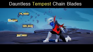 Dauntless Tempest Chain Blade Build [upl. by Hirschfeld]