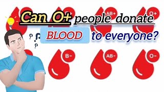 Rh factor in blood Which BLOOD group can take BLOOD from everyone🤔 [upl. by Akenal]