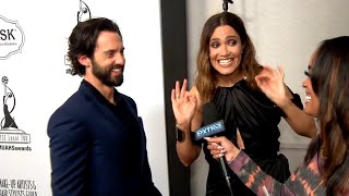 Mandy Moore amp Milo Ventimiglia Take THIS IS US Couples Quiz [upl. by Aurelio]