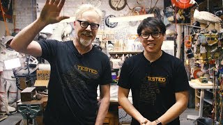 Adam Savage Reveals the New Tested TShirt [upl. by Ardnalahs917]