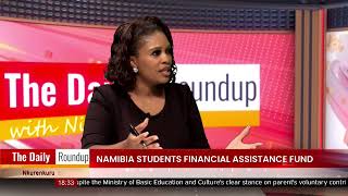 THE DAILY ROUNDUP WITH NINA  Namibia Students Financial Assistance Fund  nbc [upl. by Yaron]