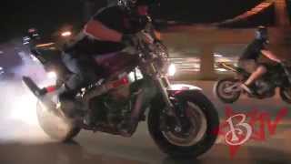 Motorcycle STUNTS At ROC Streetfighterz RIDE OF THE CENTURY 2013 Street Bike WHEELIES DRIFTING DRIFT [upl. by Underwood376]