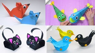 11 DIY paper crafts  Paper toys [upl. by Larentia]