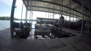 Installing a Boat Lift Part 2  Econo Lift [upl. by Braden]