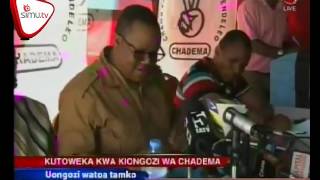 CHADEMA Yatoa Tamko Kutoweka Kwa Ben Saanane [upl. by Adeehsar577]