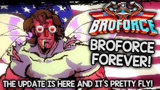 BROFORCE FOREEEEVERRRRRRRR – Lets Play Broforce Broforce Forfever Update 2023 [upl. by Pinzler]