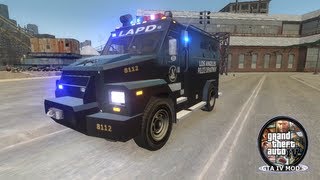 Police Swat Assault Truck Gta IV Mods [upl. by Rimisac760]