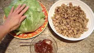 Chicken Lettuce Wraps Recipe [upl. by Nair367]