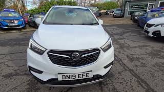 DN19EFE Vauxhall Mokka X 14i Turbo Ecotec Active with 136 bhp Euro 6 Petrol in White on Only 17k [upl. by Odrareg]