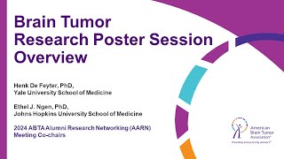 Brain Tumor Research Poster Session Overview [upl. by Bakerman199]