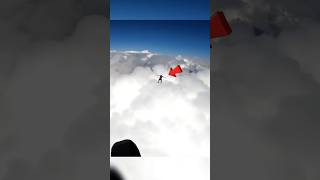 Skydiving In Cloud shorts youtubeshorts viral [upl. by Romy]