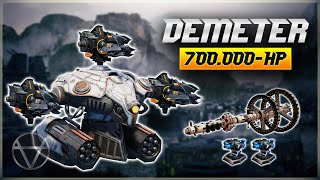 WR 🔥 Demeter Gets 700000 HP w Roulette – Mk3 Gameplay  War Robots [upl. by Anaiv951]