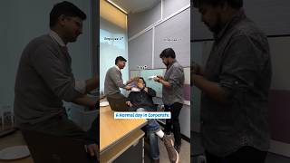 Appraisal बहुत ज़रूरी है🥲shorts boss corporatelife funny comedy [upl. by Drusy511]