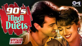 90s Hindi Duets  90s Bollywood Songs  Hindi Romantic Songs  90s Love Songs Hindi Video Jukebox [upl. by Ecniv646]