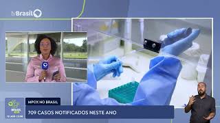 Brasil tem 709 casos notificados de mpox [upl. by Nilde]