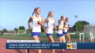 Player of the WeekJenks America 4X800 Relay Team [upl. by Haerr]