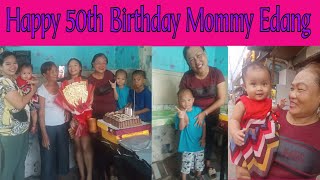 Mommy Edang 50th Birthday Celebration Thanks for the love best wishes from Ram Zy and Roro [upl. by Josephine]