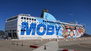 Traghetti Sardegna  Moby Aki  Olbia to Livorno [upl. by Asyar]