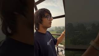 Itni Upar Tanki per Chadh gai😱 souravjoshivlogs vlog funny shorts [upl. by Trina]