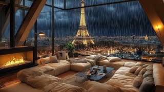 Rainy Night in Paris  Jazz Saxophone Melodies  Relaxing Music for a Cozy Evening [upl. by Mandeville863]