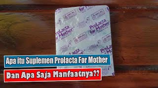 APA ITU SUPLEMEN PROLACTA FOR MOTHER DAN APA SAJA MANFAATNYA [upl. by Pik722]