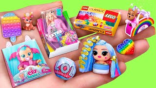 30 Creative and Miniature Doll Hacks and Crafts [upl. by Abagael289]