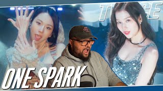 TWICE ONE SPARK MV REACTION  ALL OF THEIR STYLING 😍 [upl. by Nirak498]