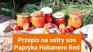 Przepis na ostry sos  Papryka Habanero Red [upl. by Button]