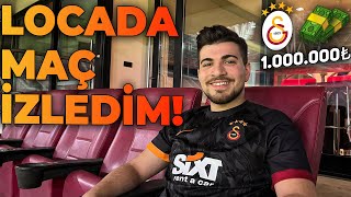 MİLYONLUK LÜKS VİP LOCADA MAÇ İZLEMEK  1000000₺  Galatasaray 3  4 Villarreal STAD VLOG [upl. by Resaec]