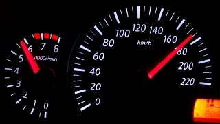 Nissan Micra March 0100 Acceleration TOP SPEED [upl. by Pattie]