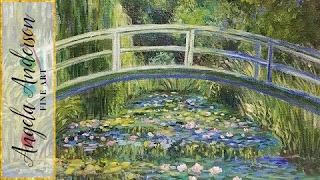 The Japanese Footbridge 1899 Claude Monet [upl. by Joacimah]