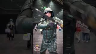 Green Arrow shorts dccomics arrow cosplay [upl. by Columbyne]