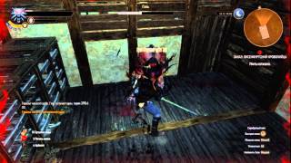 Witcher 3 Katakan lvl 26 vs Geralt lvl 13 Death March [upl. by Yanrahc]