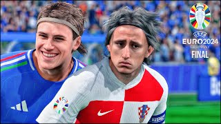 if Play LEGEND Difficult  FINAL  CROATIA vs ITALY  ●FIFA 25 Gameplay 4k [upl. by Ayna818]