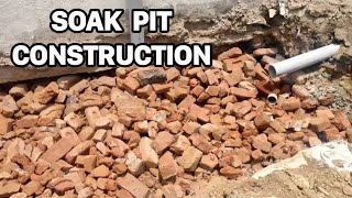 Part 6 Soak Pit Site Construction video English [upl. by Alvie176]