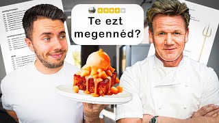 Elkészítettem GORDON RAMSAY éttermének a MENÜJÉT [upl. by Supen64]