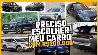 Qual carro comprar com R 200000  minhas opções [upl. by Fortunna]