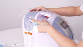 How to useOxiInfuse Oxygen Facial Machine [upl. by Kile]