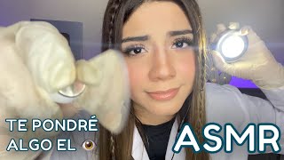 ASMR ROLEPLAY ESPAÑOL  CIENTÍFICA LOCA CHEQUEA TU VISTA 👀 muy relajante [upl. by Constantina]