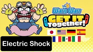 WarioWare Get It Together All characters electric shock [upl. by Evslin438]