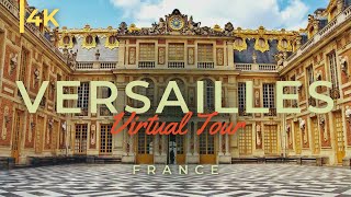 Tour of Versailles 4K  Palace of Versailles [upl. by Nillek]