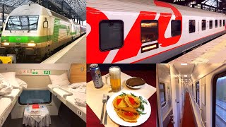 Trans Siberian Winter Journey  part 10 St Petersburg  Helsinki on Tolstoy Premium Train № 032A [upl. by Rez]